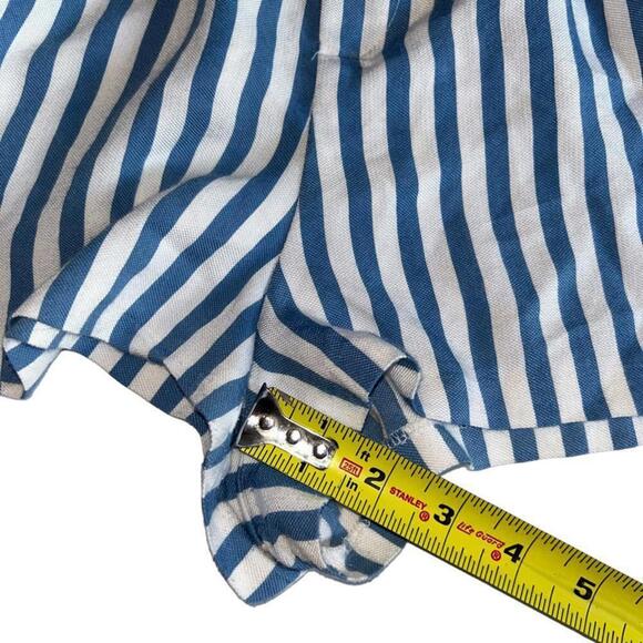 Zara l Striped Pleated Shorts XL - Picture 9 of 10